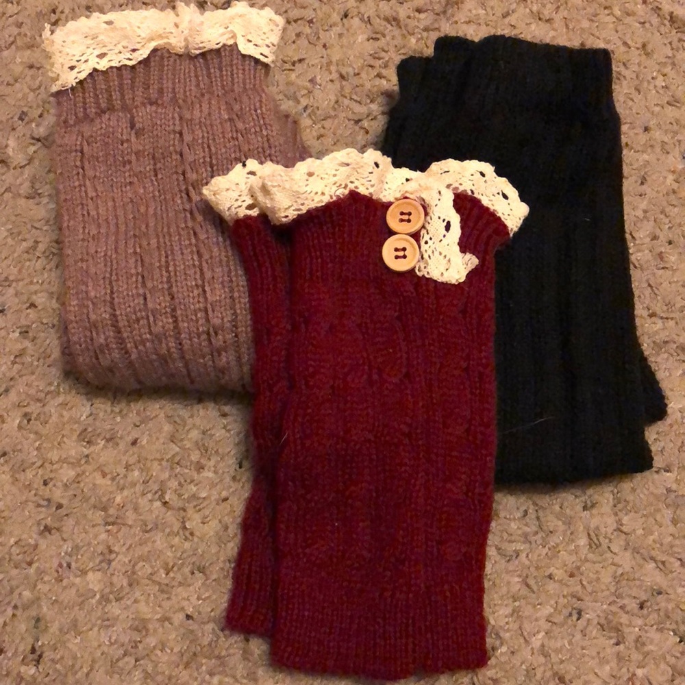 Leg warms/boot cuffs